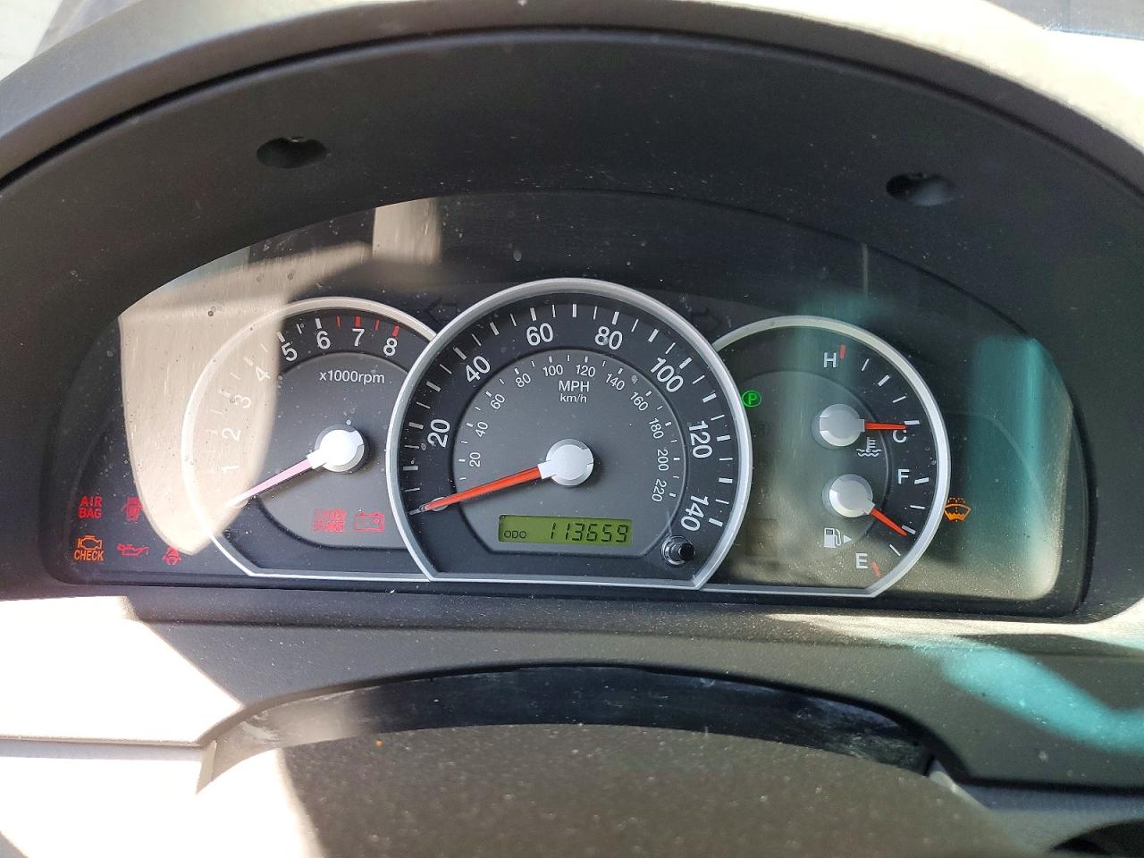 2007 Kia Sorento Base Blue vin: KNDJD736575709117