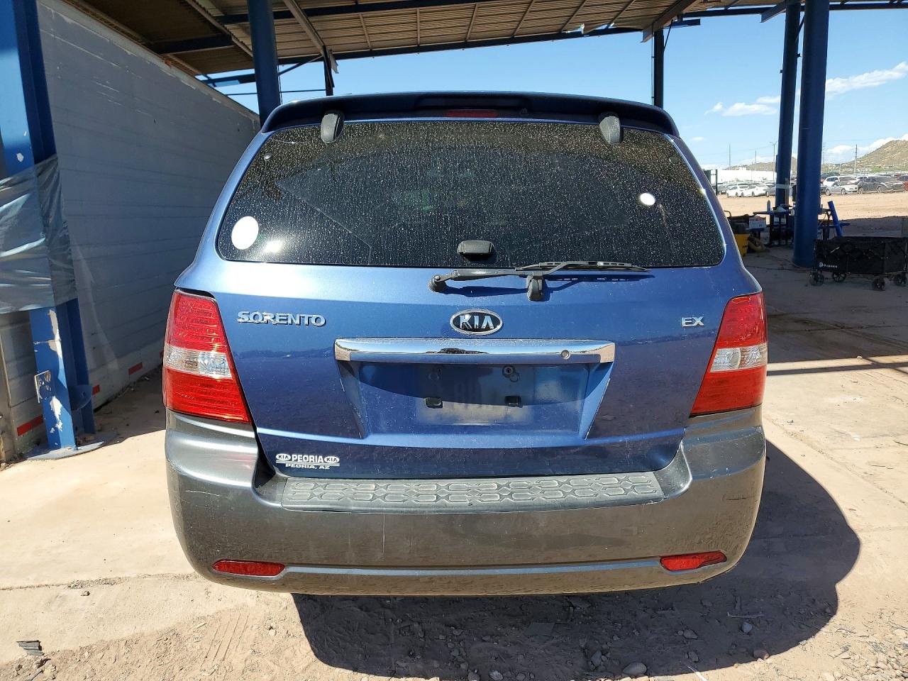 2007 Kia Sorento Base Blue vin: KNDJD736575709117