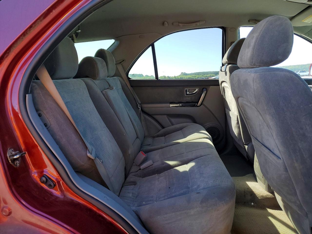 2007 Kia Sorento Base Красный vin: KNDJD736575711076