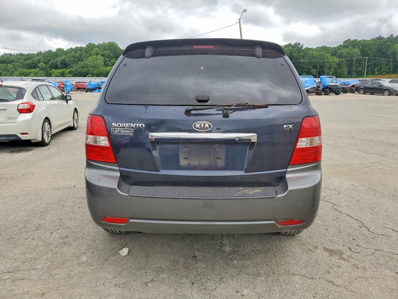 2008 Kia Sorento Ex Blue vin: KNDJD736585798639