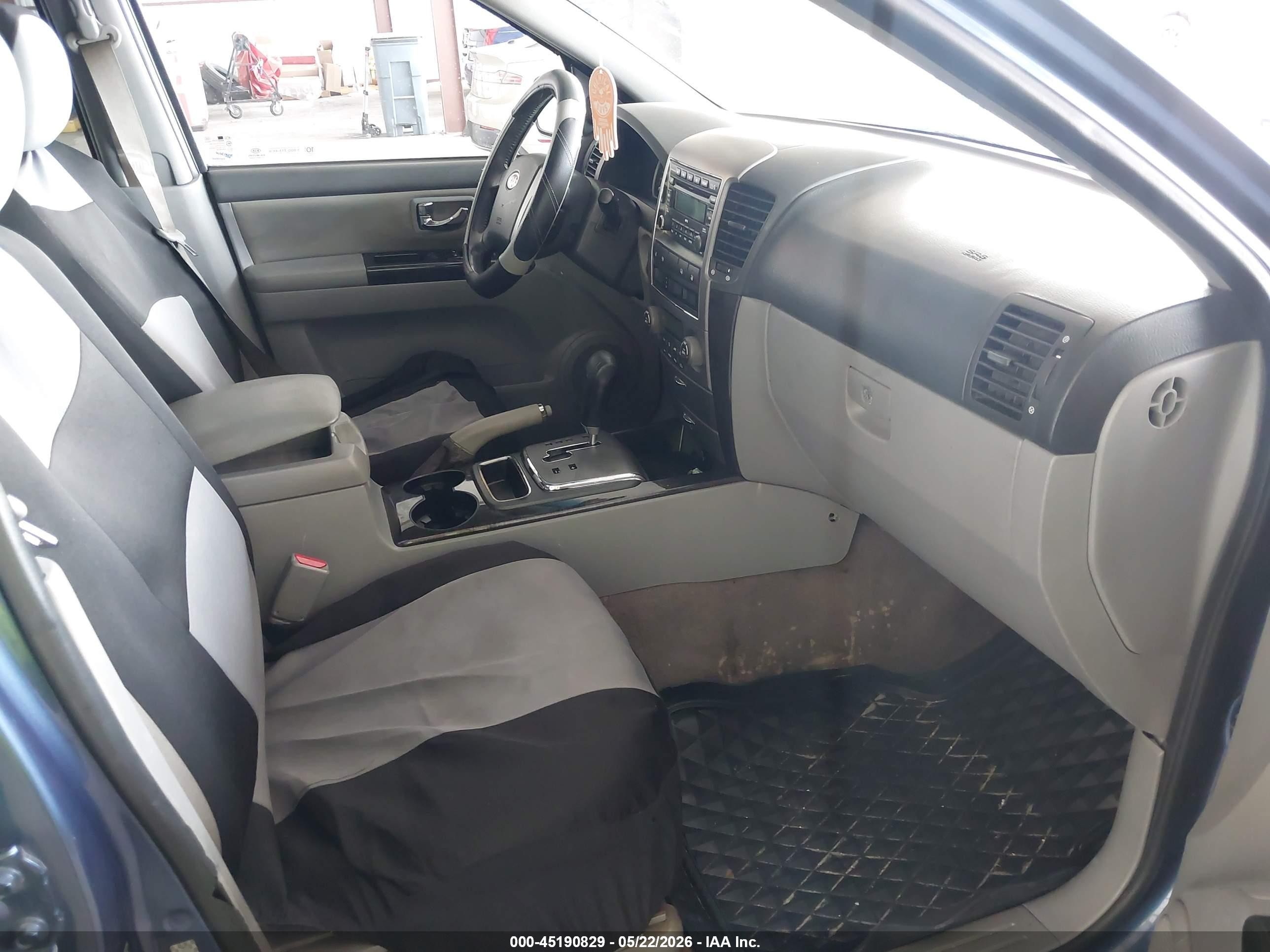 2008 Kia Sorento Ex Blue vin: KNDJD736685779873