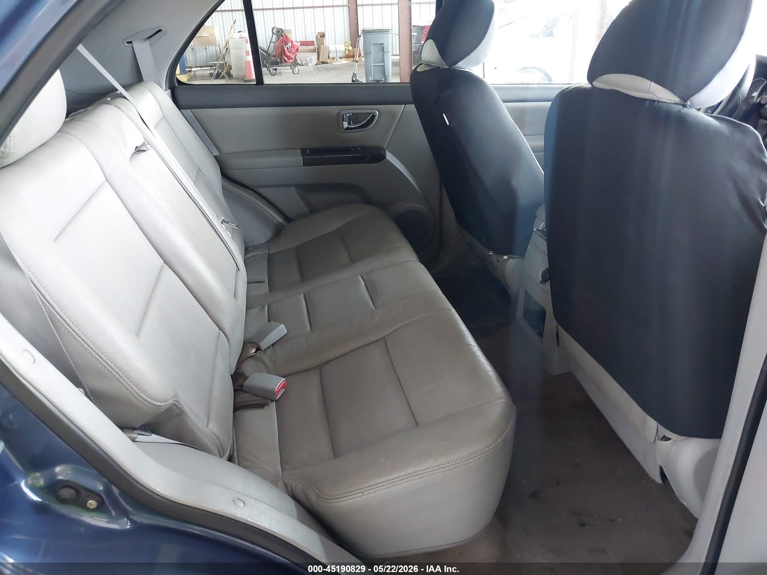 2008 Kia Sorento Ex Blue vin: KNDJD736685779873