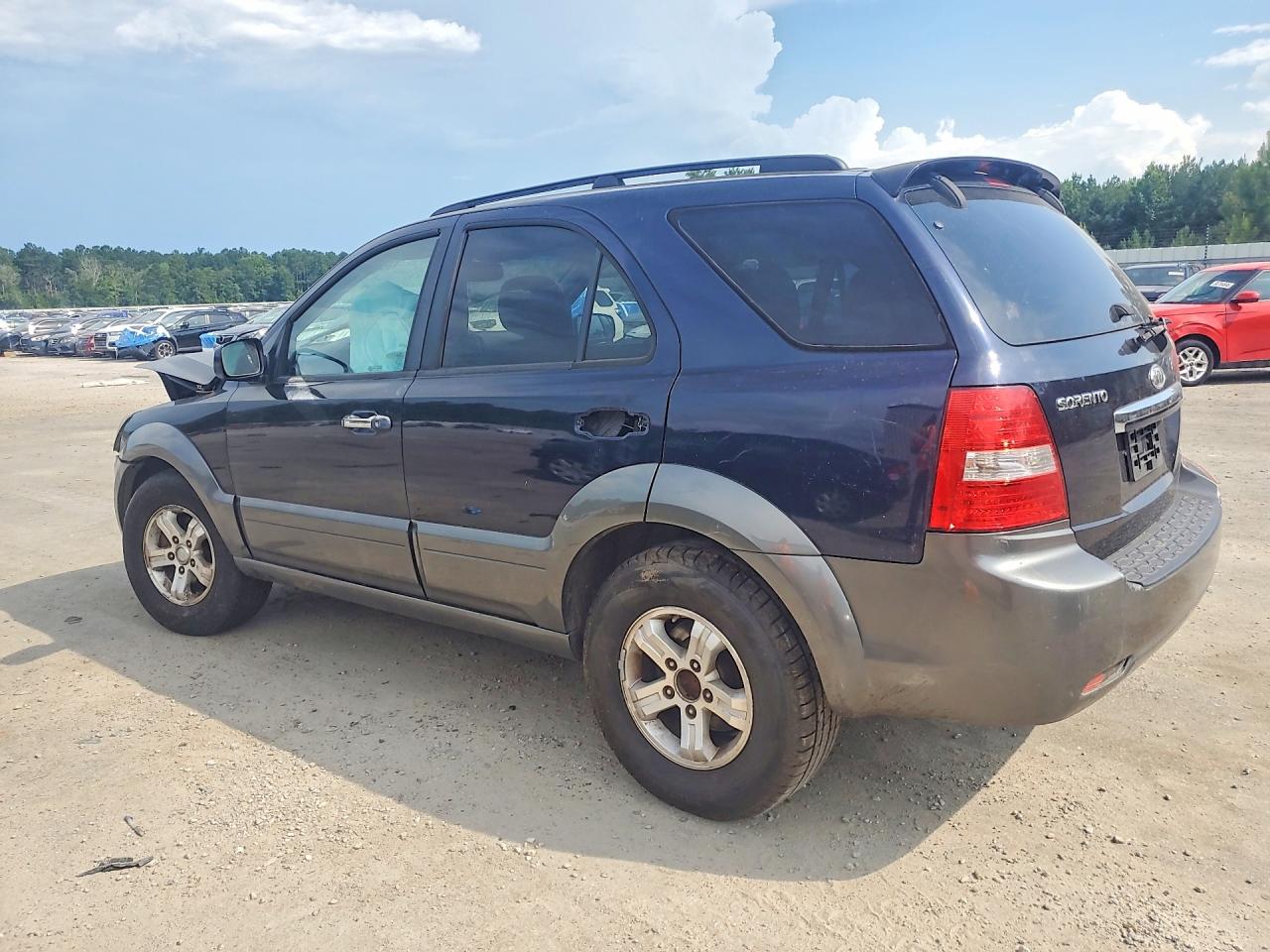 2008 Kia Sorento Ex Синий vin: KNDJD736885855433