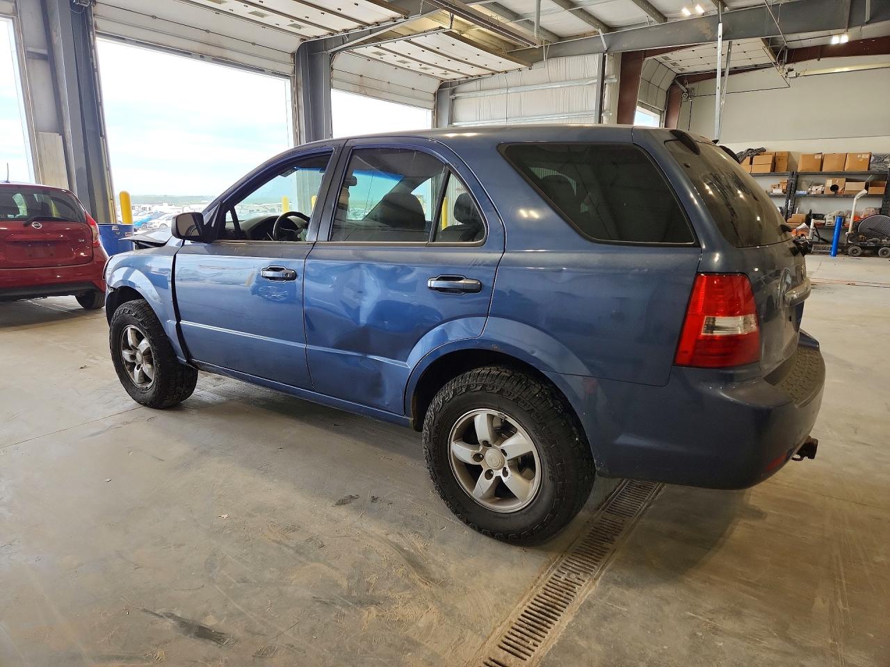 2007 Kia Sorento Base Blue vin: KNDJD736975730214