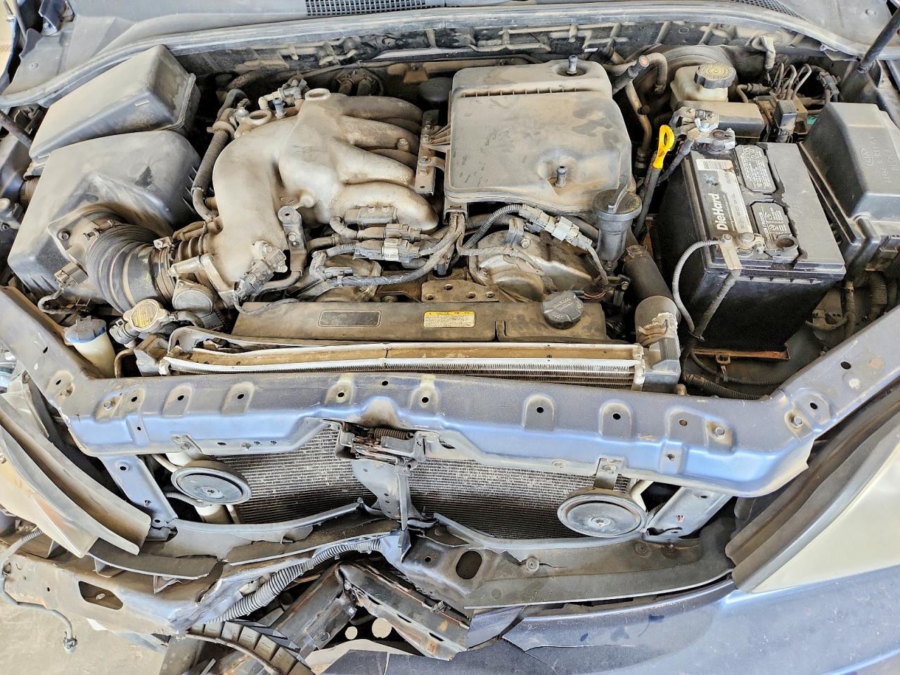 2007 Kia Sorento Base Blue vin: KNDJD736975730214