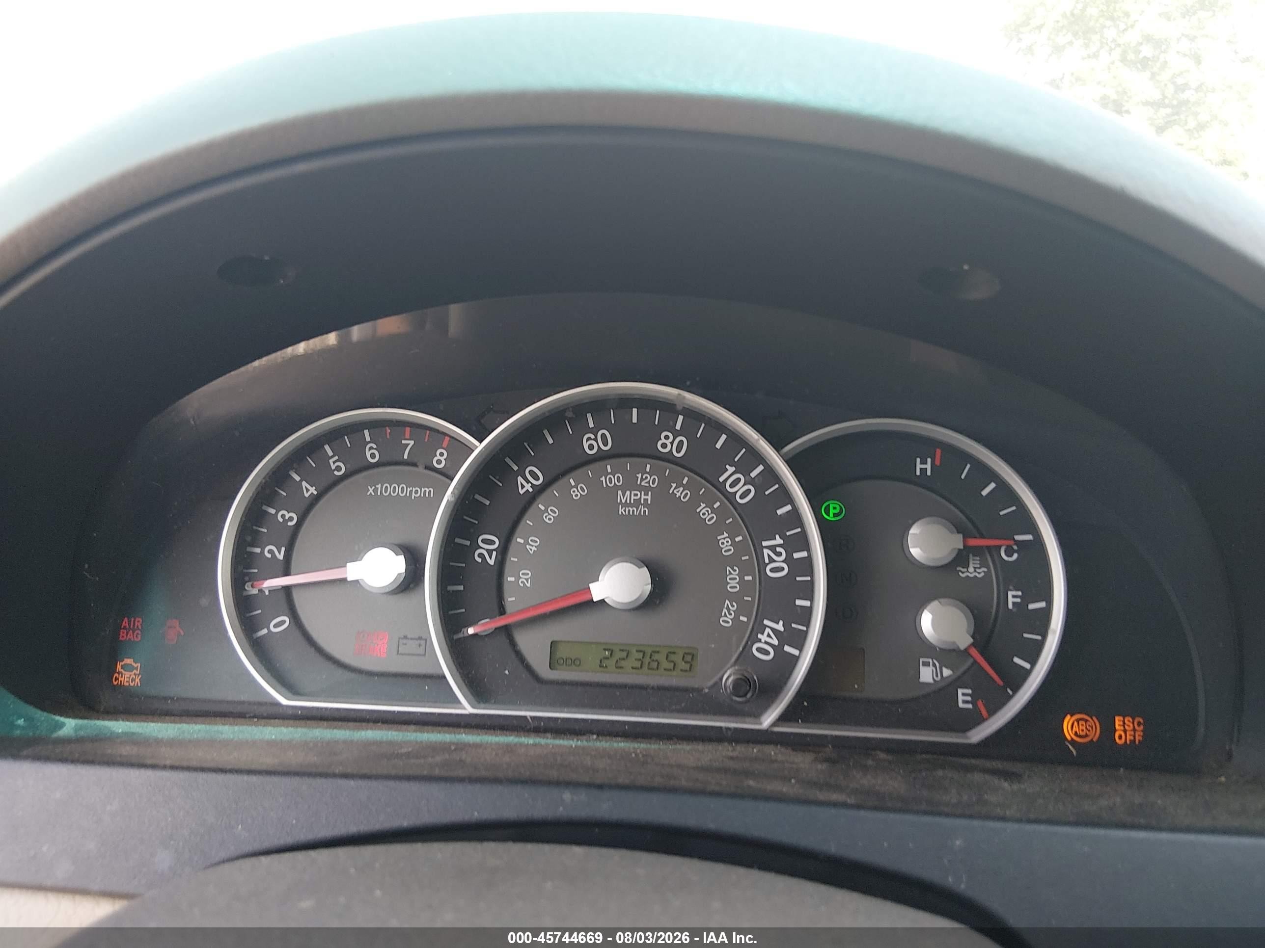 2007 Kia Sorento Ex/lx Gold vin: KNDJD736975752049
