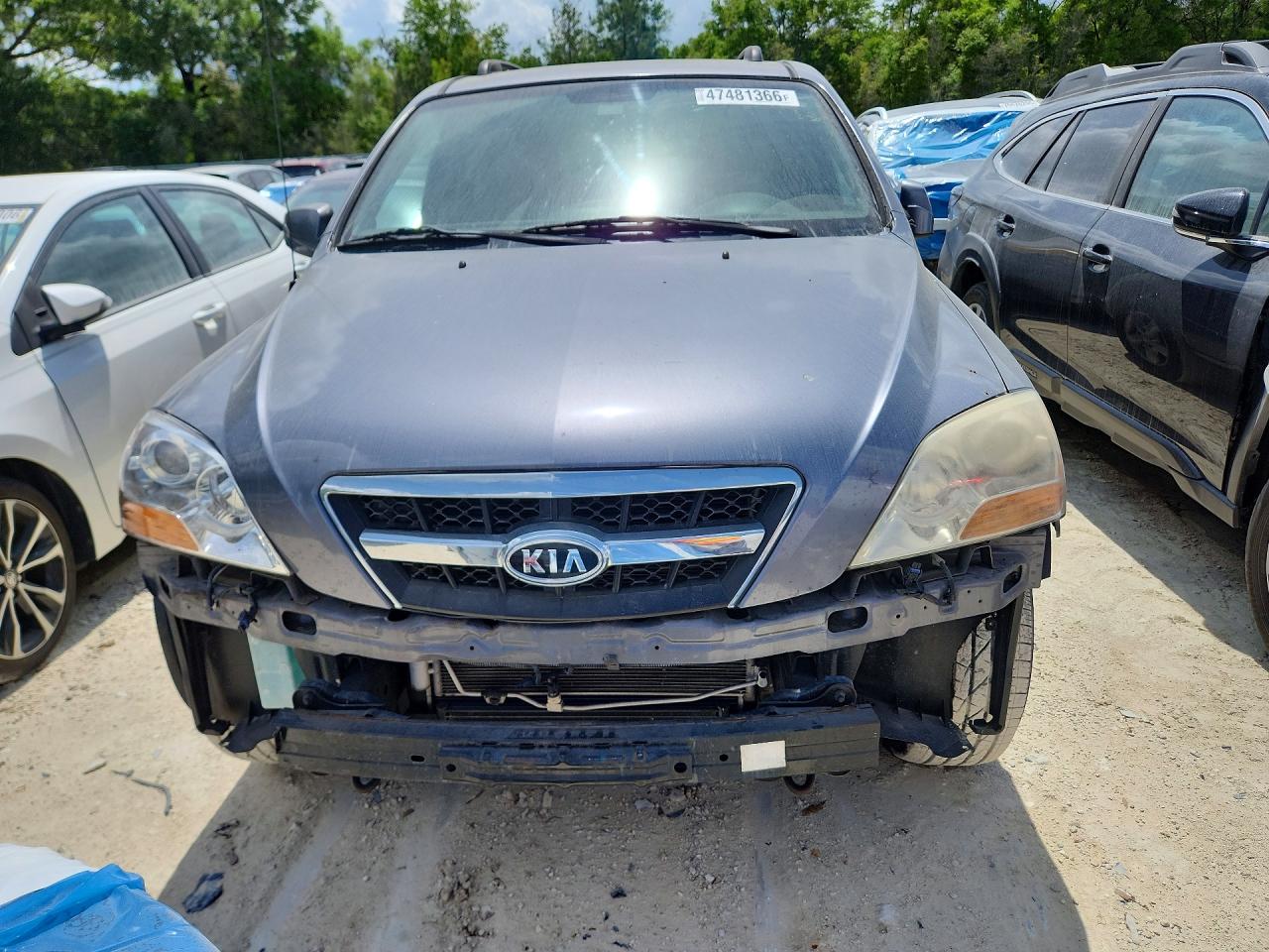 2009 Kia Sorento Ex Gray vin: KNDJD736995882691