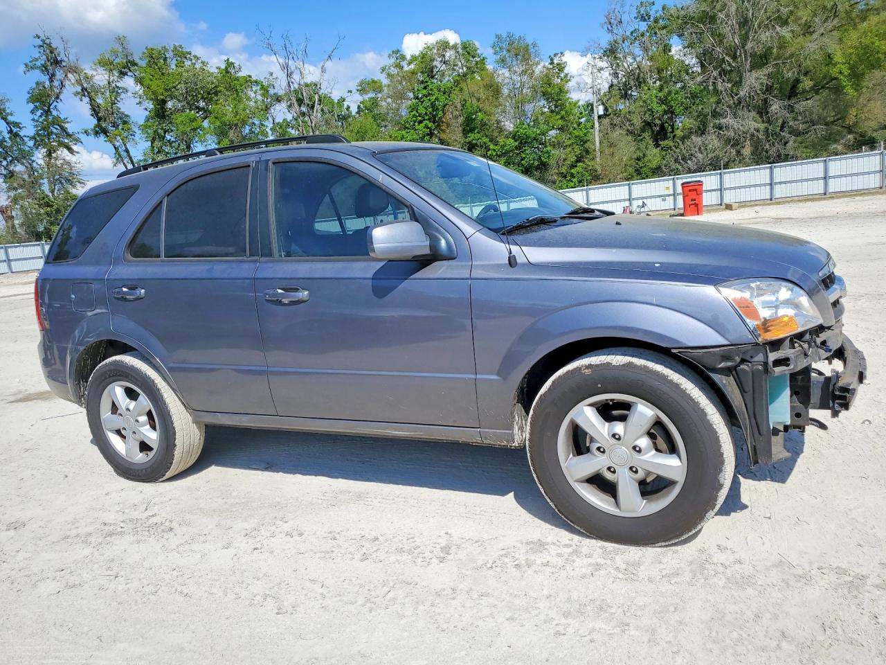 2009 Kia Sorento Ex Gray vin: KNDJD736995882691
