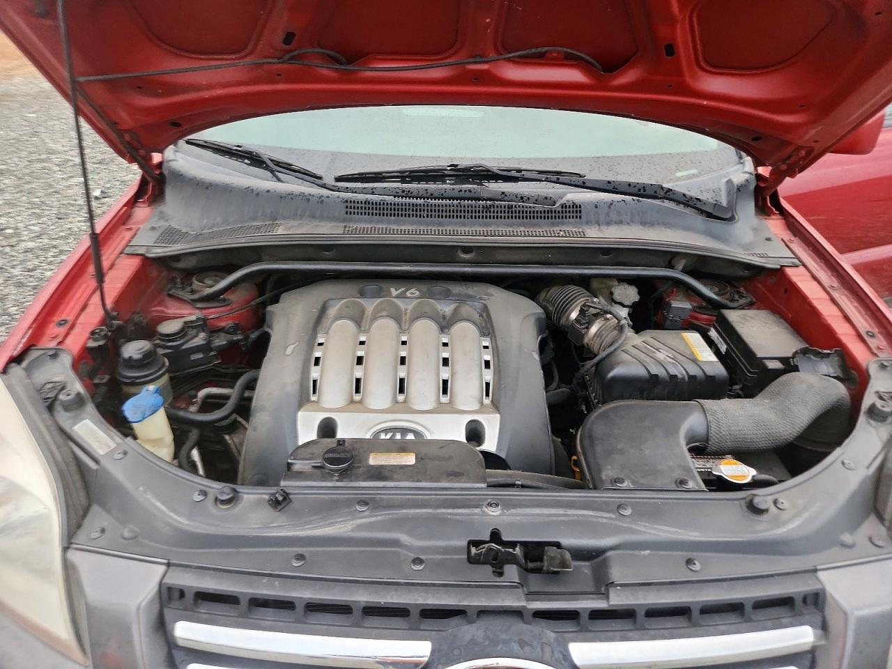 2006 Kia New Sportage Red vin: KNDJE723067214525