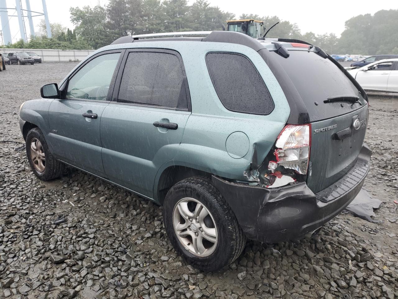 2006 Kia New Sportage    Green vin: KNDJE723067215948