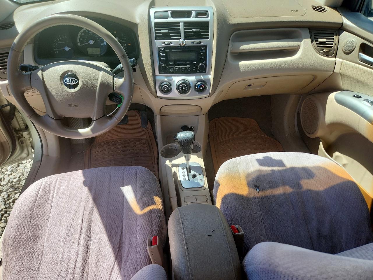2006 Kia Sportage Lx Silver vin: KNDJE723067240798