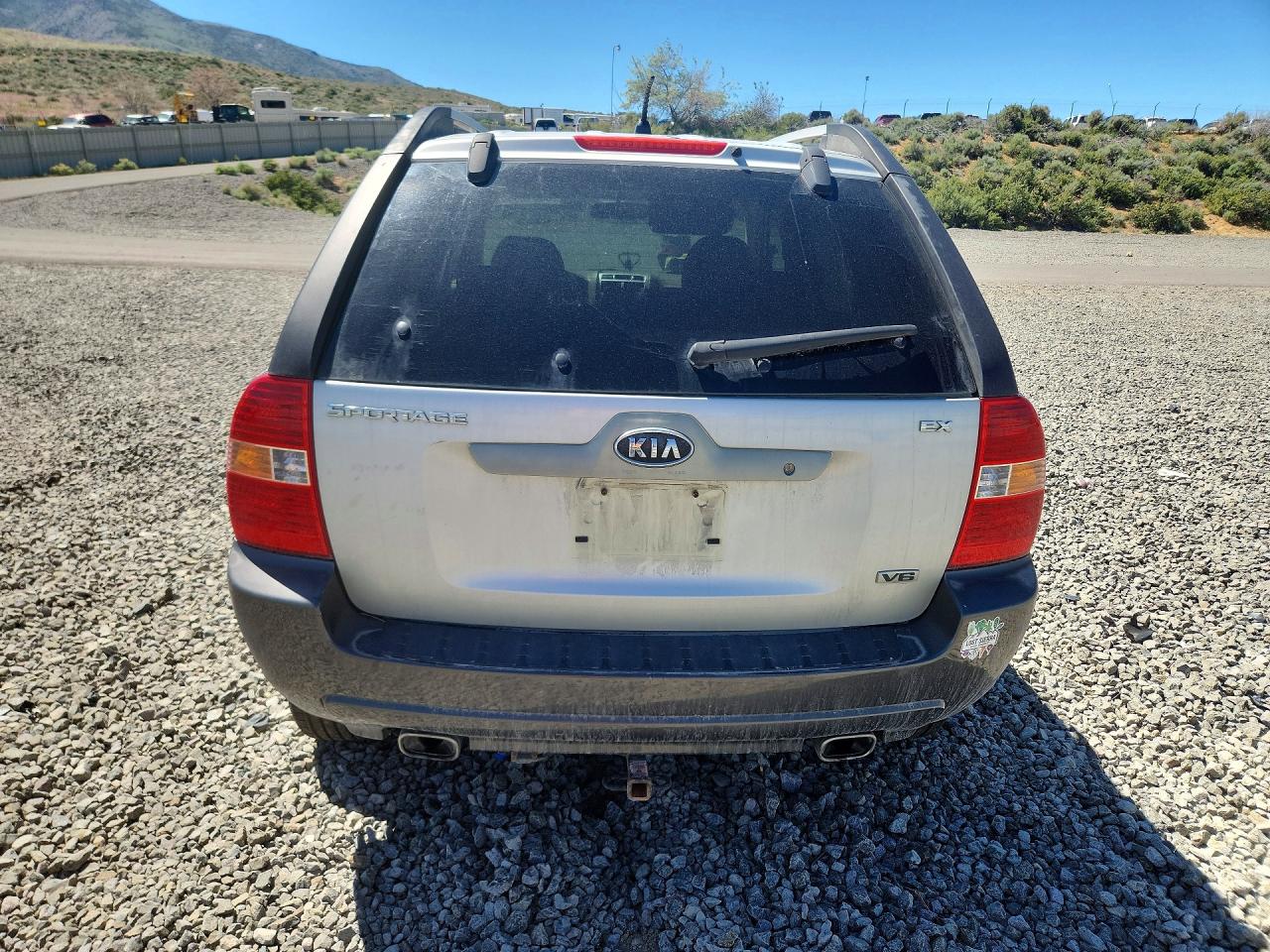 2006 Kia Sportage Lx Silver vin: KNDJE723067240798