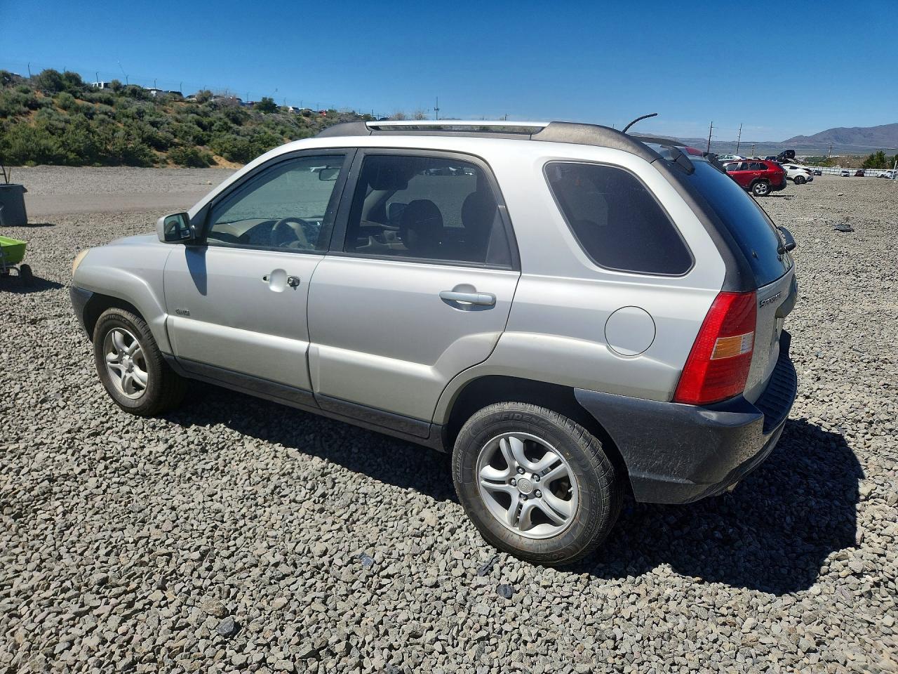 2006 Kia Sportage Lx Silver vin: KNDJE723067240798