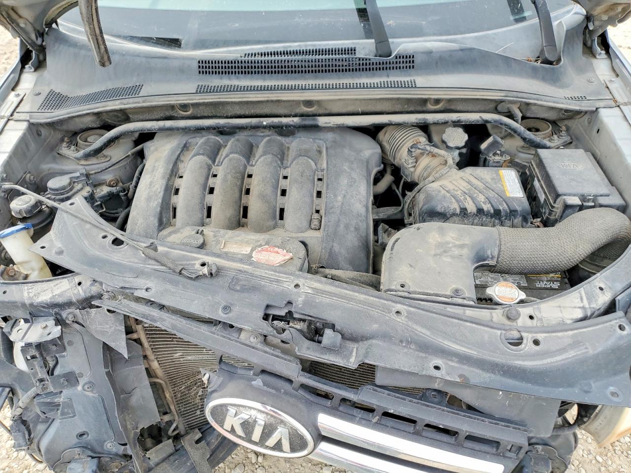 2007 Kia Sportage Lx Gray vin: KNDJE723077367200