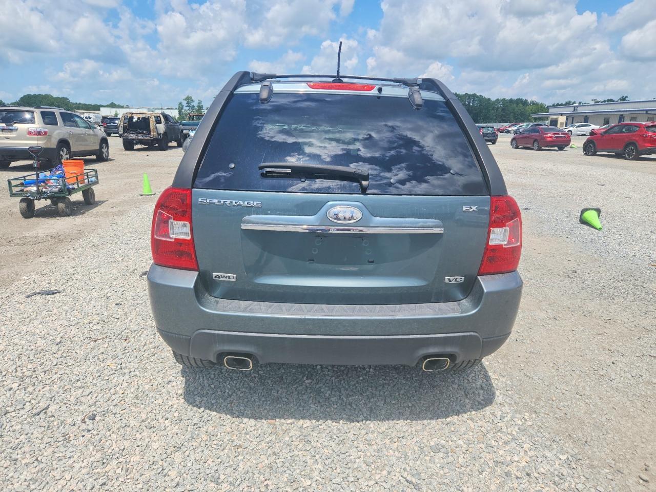 2009 Kia Sportage Lx Green vin: KNDJE723097577072