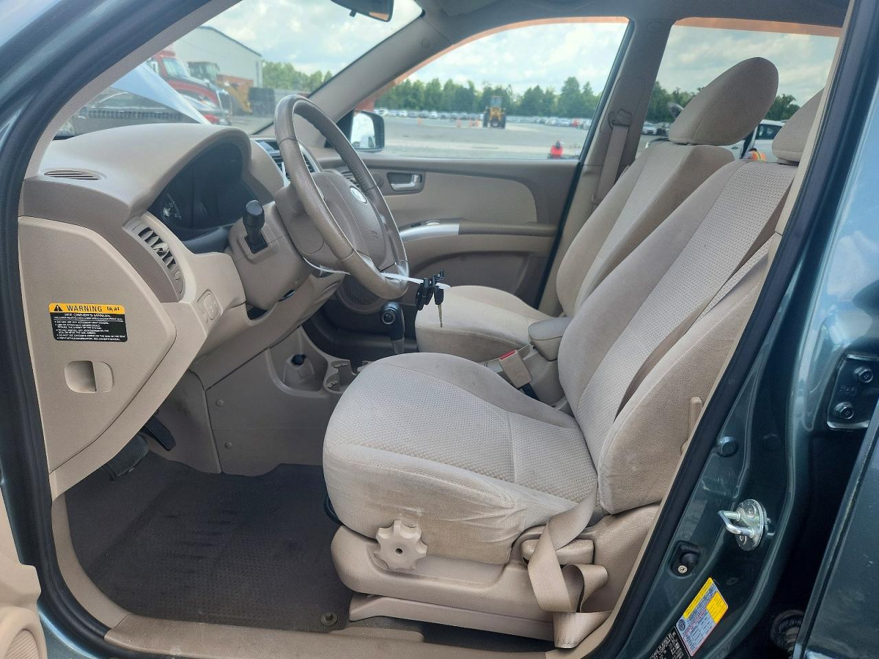 2009 Kia Sportage Lx Green vin: KNDJE723097577072