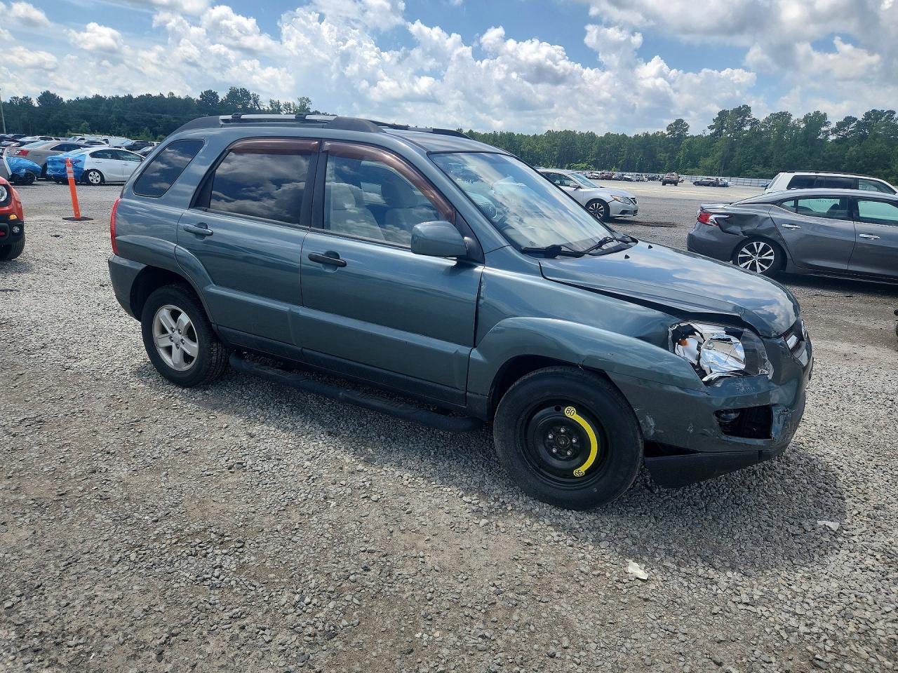 2009 Kia Sportage Lx Green vin: KNDJE723097577072