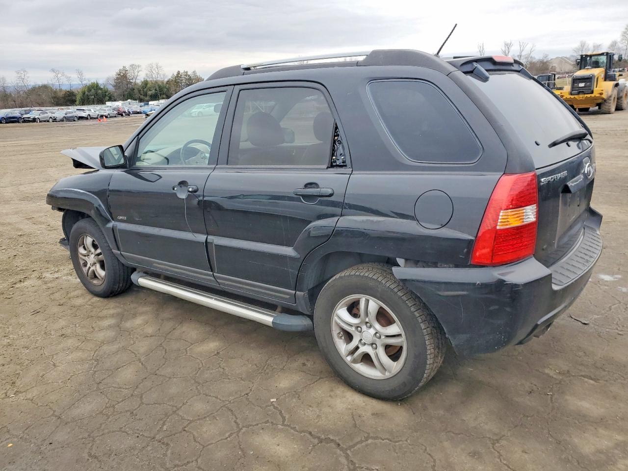 2006 Kia New Sportage Черный vin: KNDJE723167175816