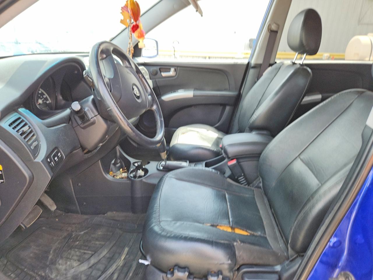 2007 Kia Sportage Lx Blue vin: KNDJE723177358800