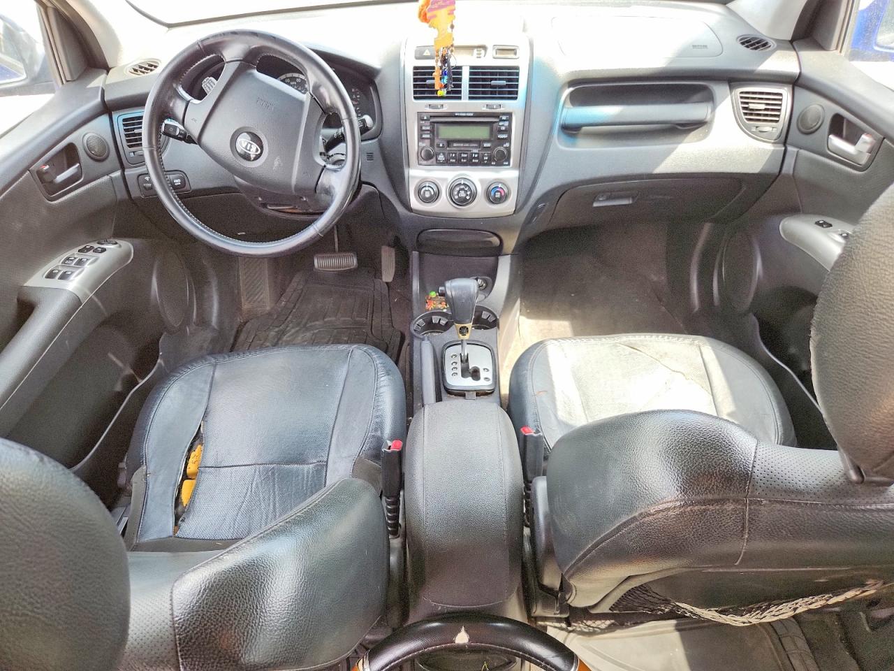 2007 Kia Sportage Lx Blue vin: KNDJE723177358800