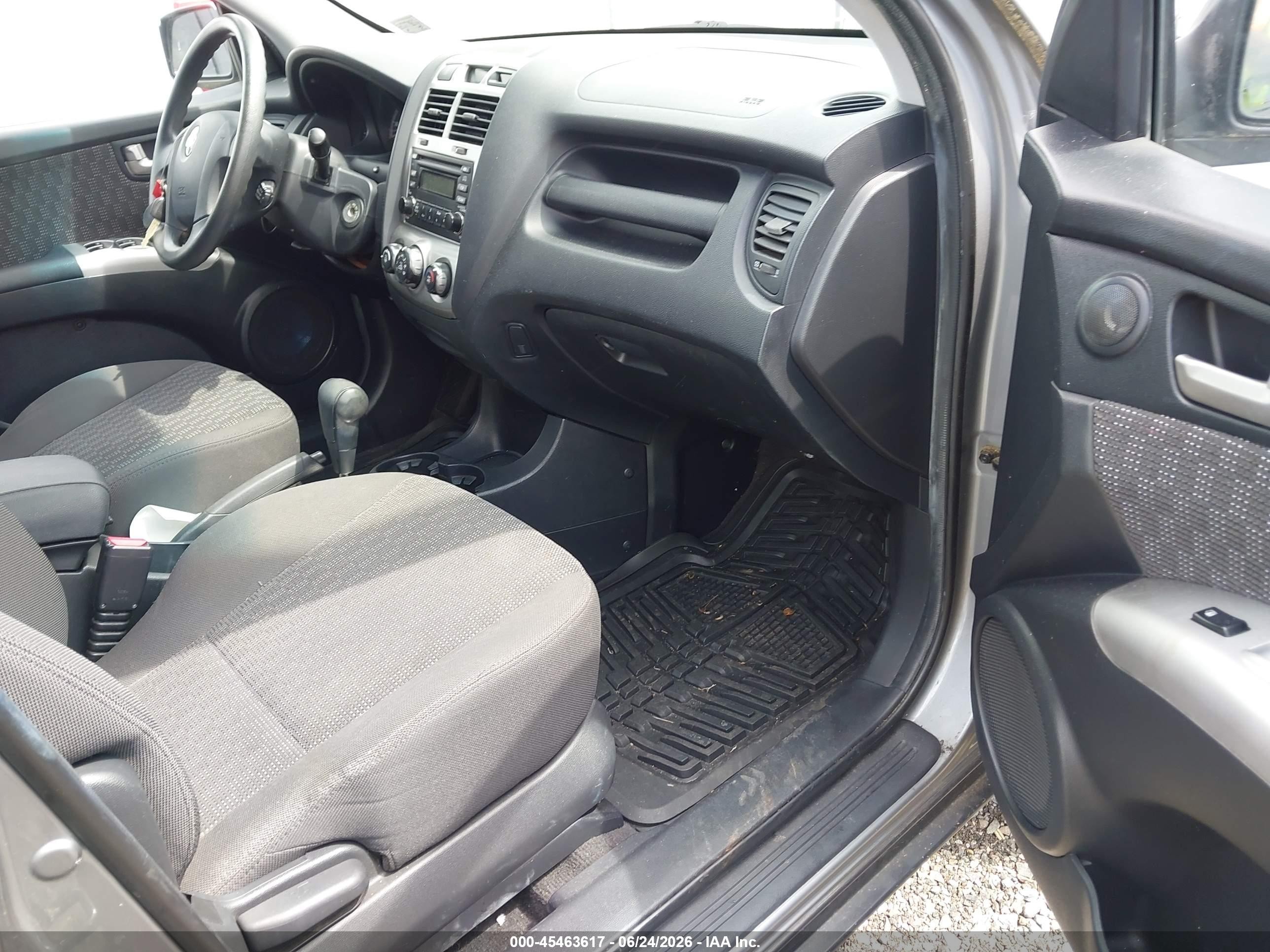 2005 Kia Sportage Ex V6/lx V6 Gray vin: KNDJE723257069941