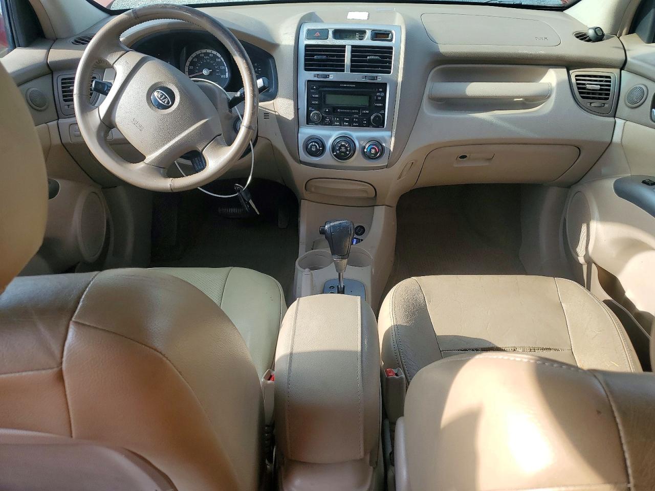 2006 Kia Sportage Lx Red vin: KNDJE723267164131