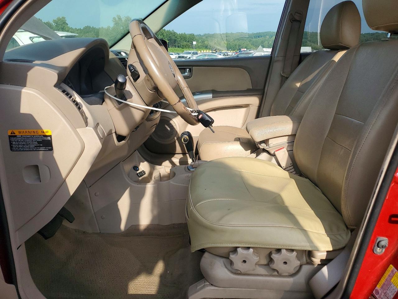 2006 Kia Sportage Lx Red vin: KNDJE723267164131