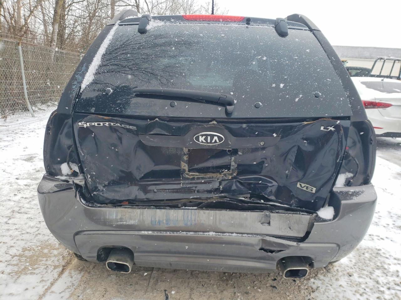 2006 Kia New Sportage Черный vin: KNDJE723267207804
