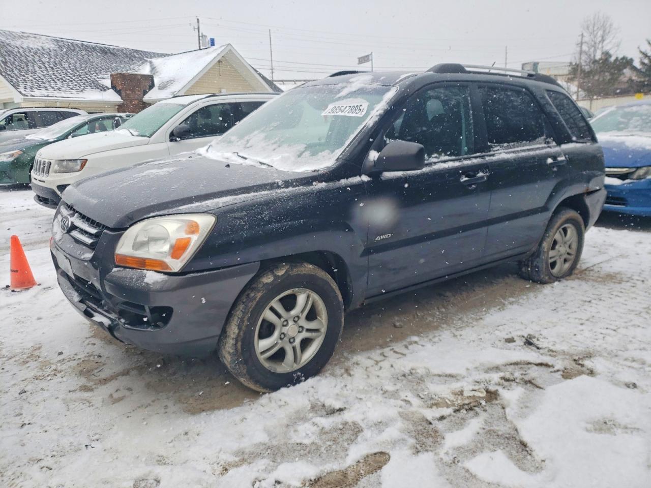 2006 Kia New Sportage Black vin: KNDJE723267207804