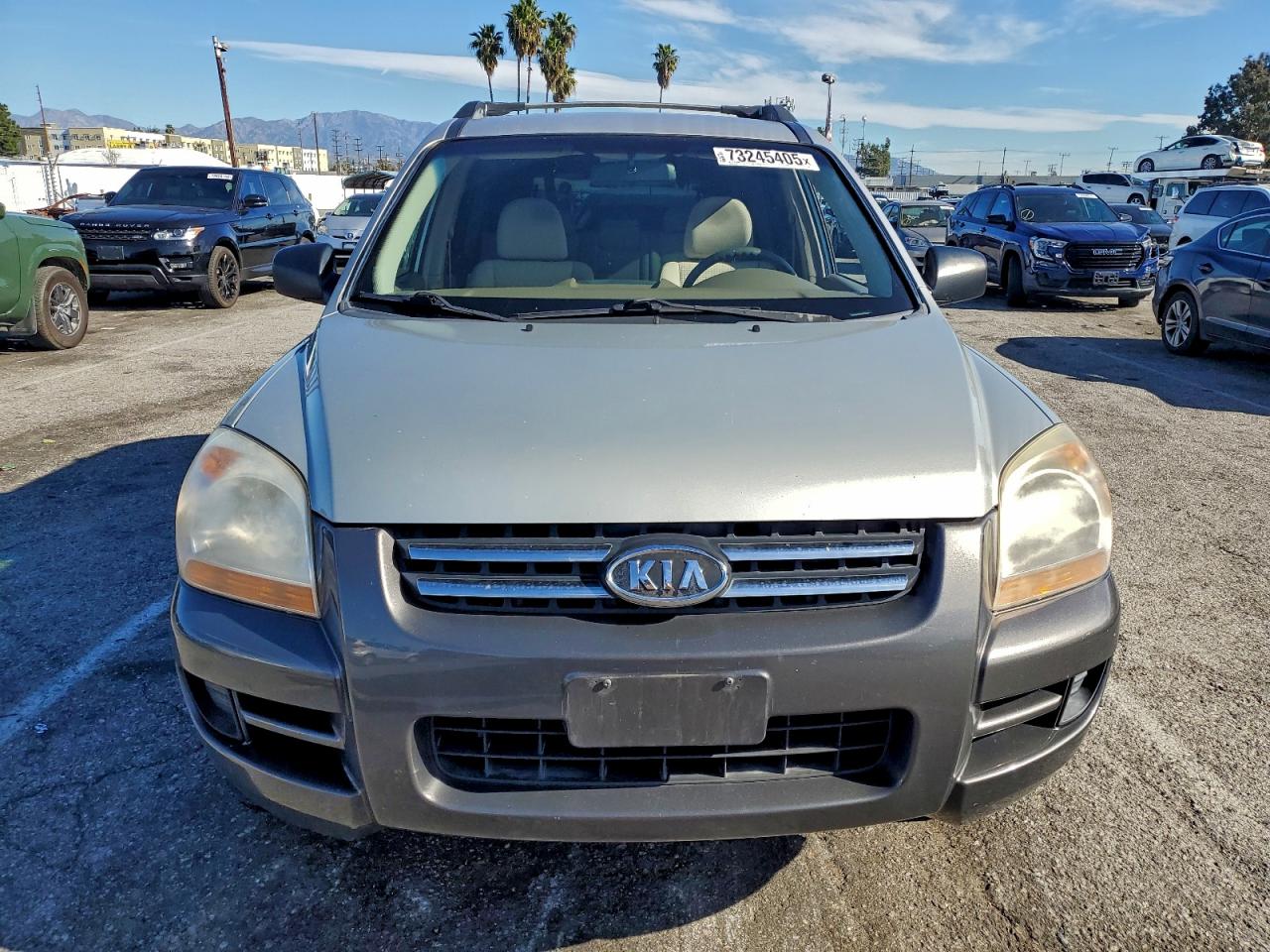 2006 Kia New Sportage Silver vin: KNDJE723267231083