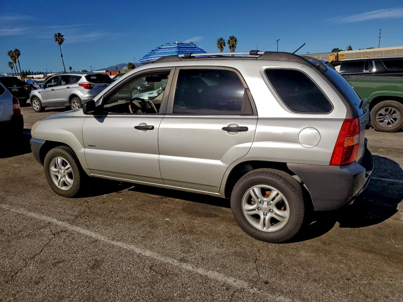 2006 Kia New Sportage Silver vin: KNDJE723267231083
