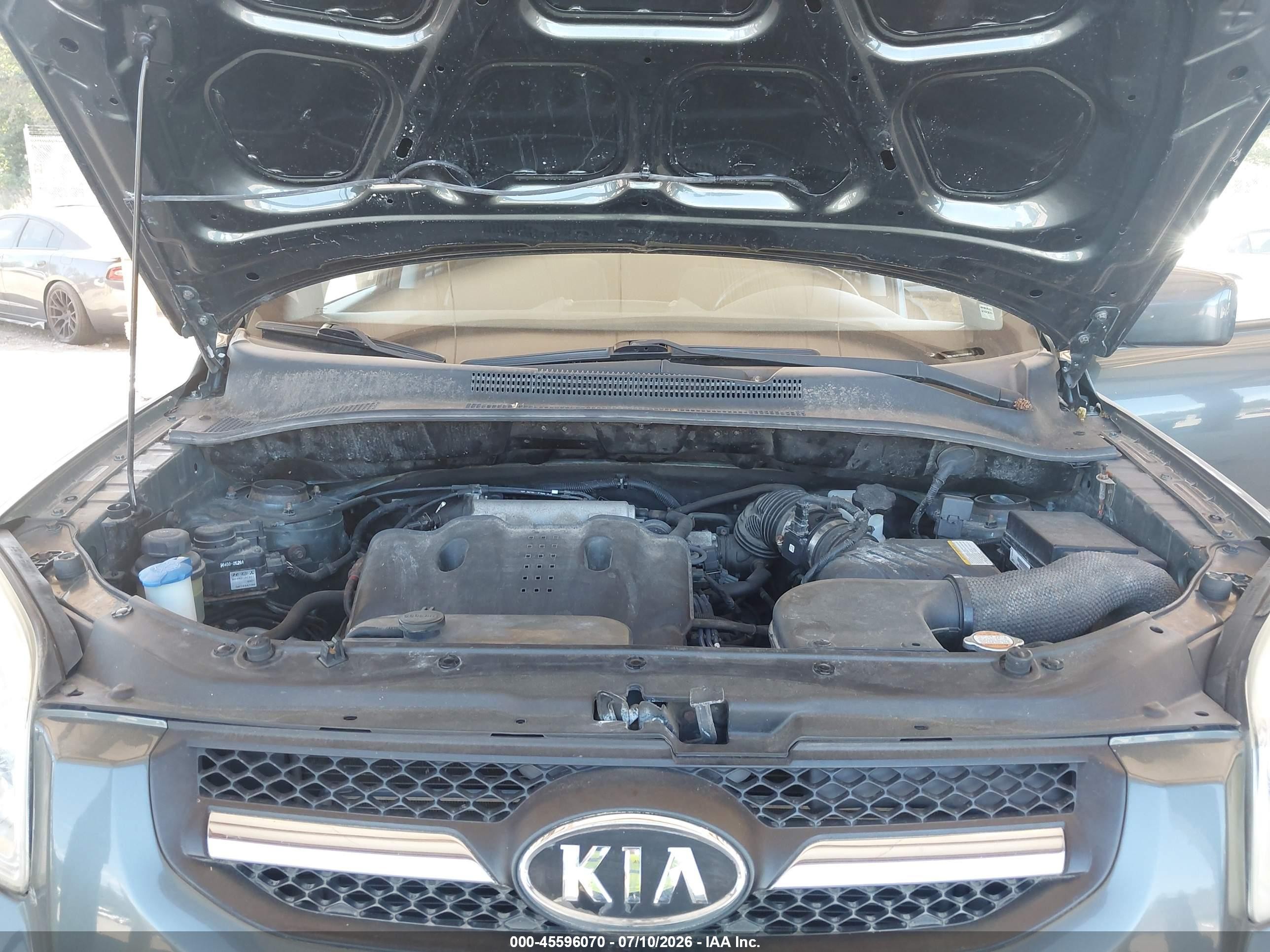 2009 Kia Sportage Ex V6 Бирюзовый vin: KNDJE723297638597