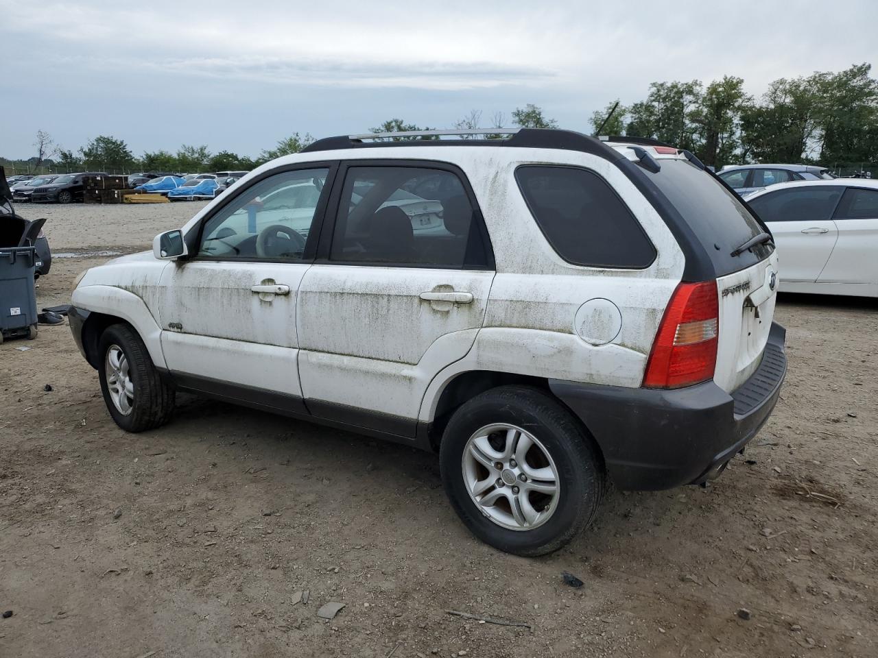 2006 Kia New Sportage Белый vin: KNDJE723367215880