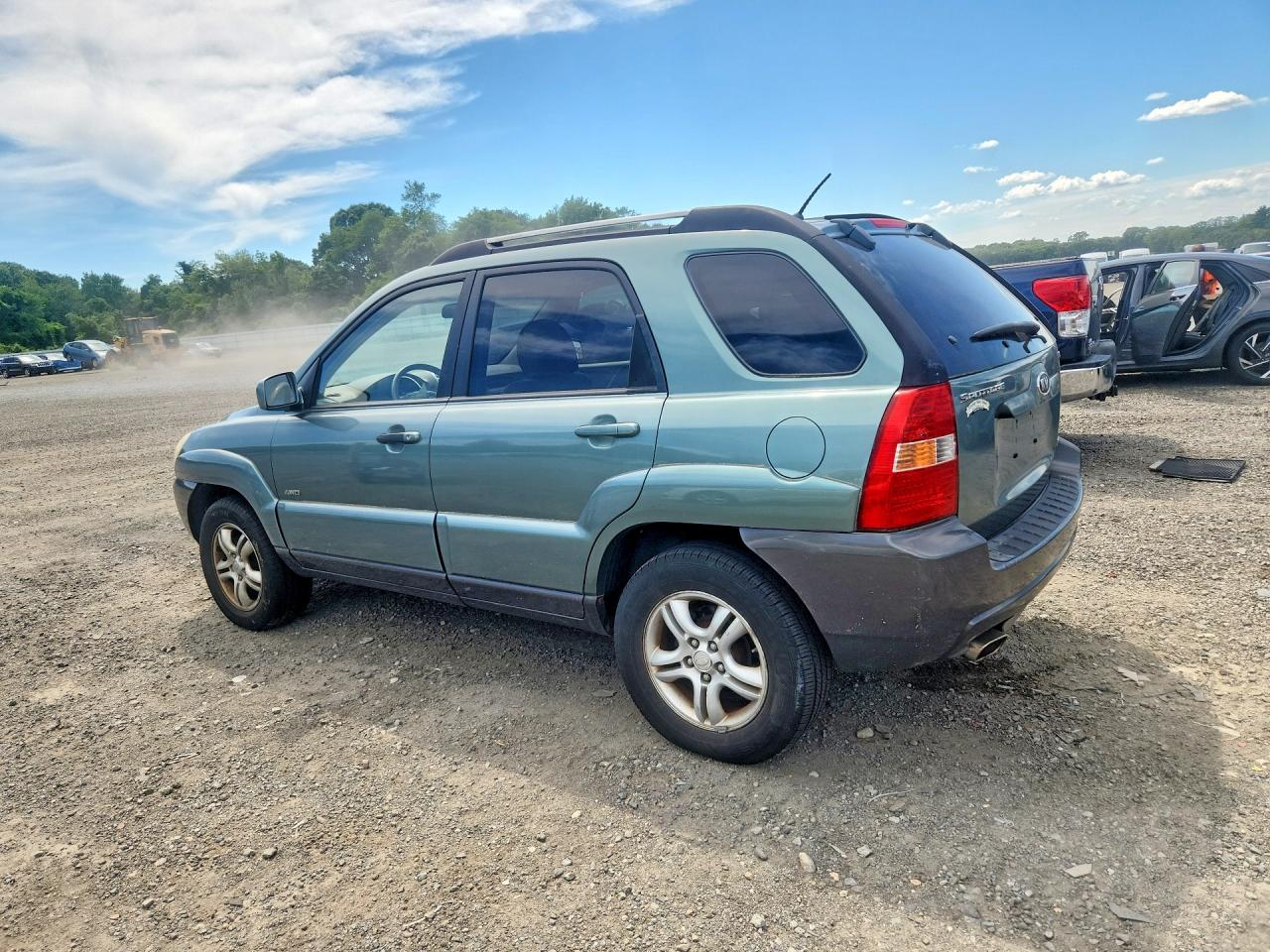 2006 Kia Sportage Lx Blue vin: KNDJE723367242092