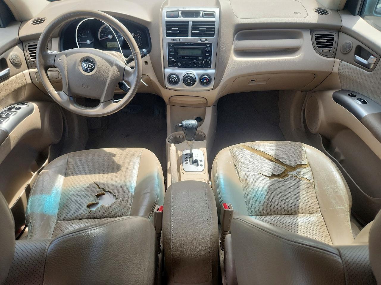2006 Kia Sportage Lx Blue vin: KNDJE723367242092