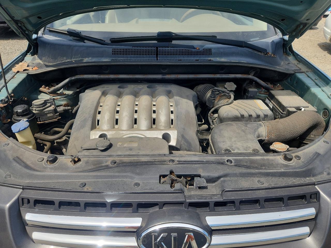 2006 Kia Sportage Lx Blue vin: KNDJE723367242092