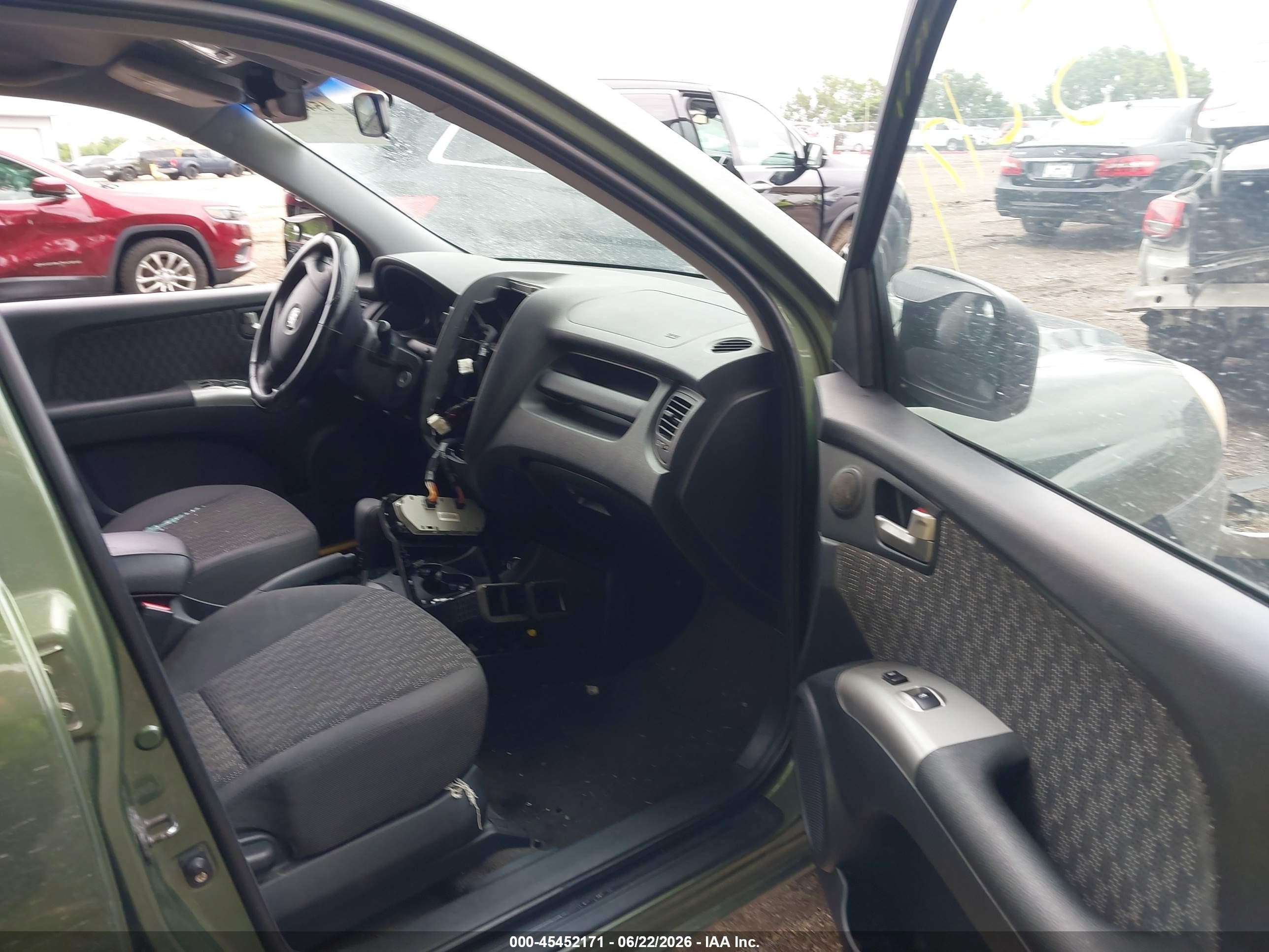 2007 Kia Sportage Lx V6 Green vin: KNDJE723377349564