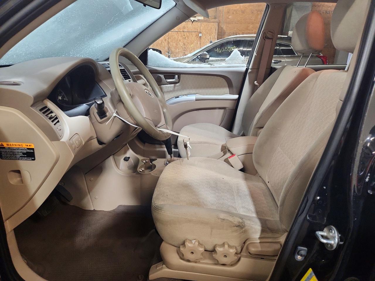 2008 Kia Sportage Lx Черный vin: KNDJE723387536563
