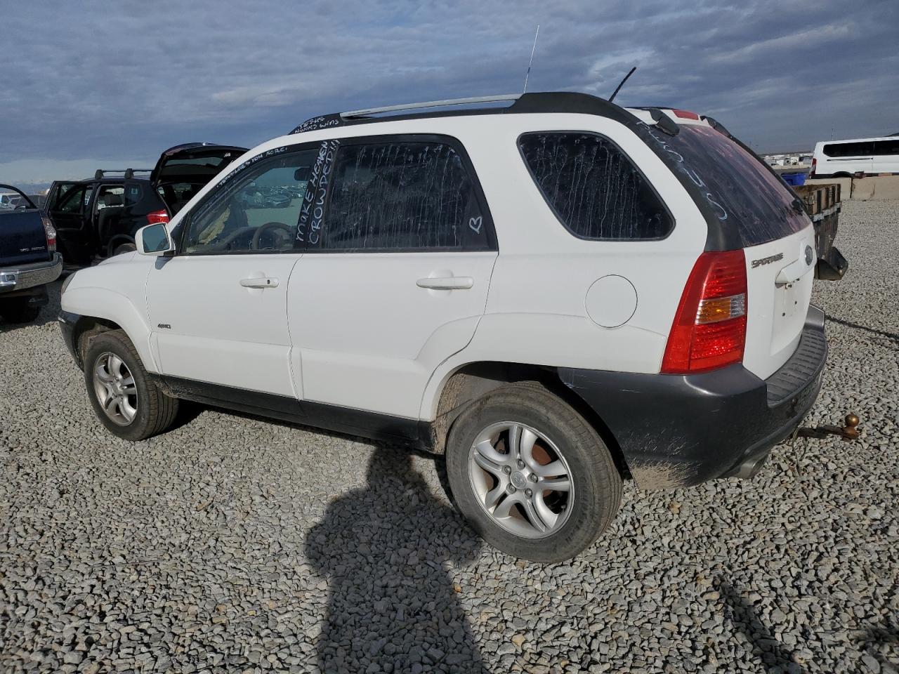 2006 Kia New Sportage Белый vin: KNDJE723467249486