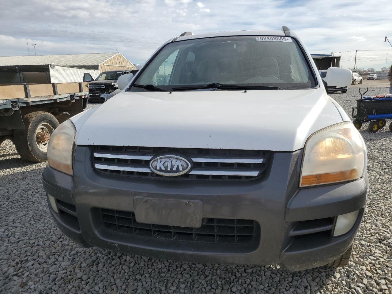 2006 Kia New Sportage Белый vin: KNDJE723467249486