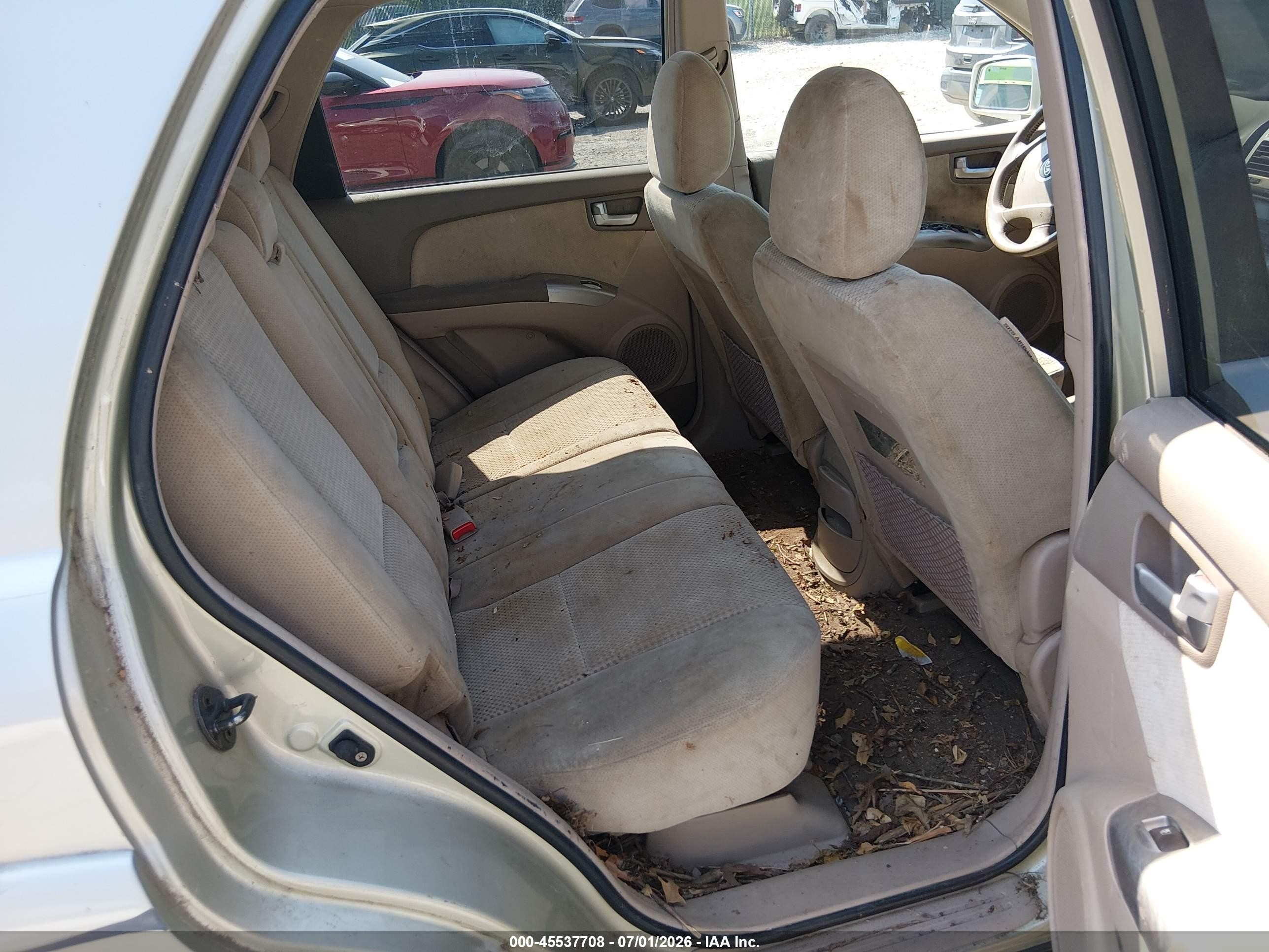 2007 Kia Sportage Ex V6 Gray vin: KNDJE723477342185