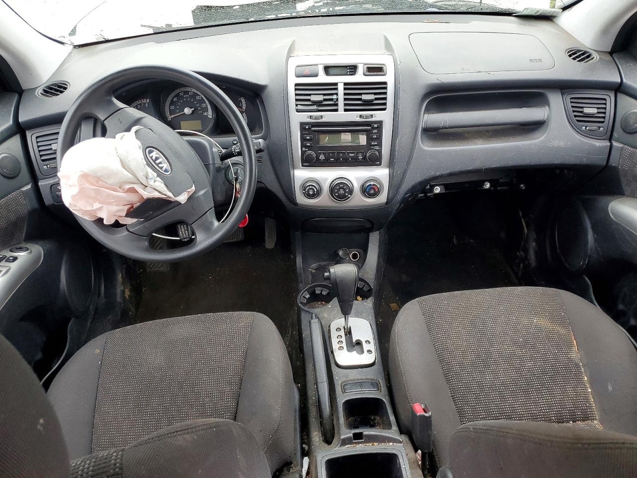 2008 Kia Sportage Lx Silver vin: KNDJE723487538502