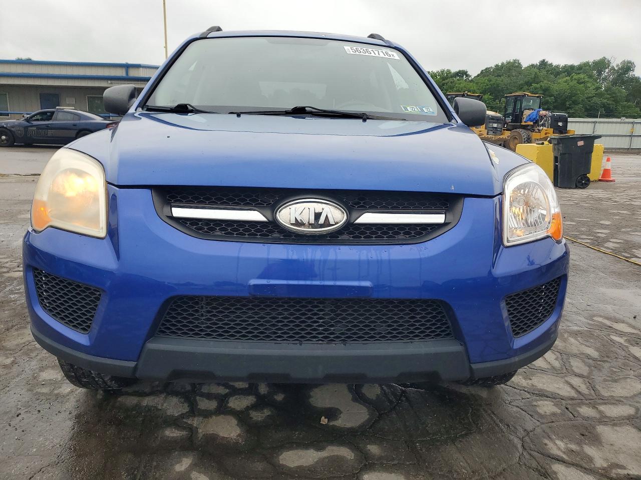 2009 Kia Sportage Lx Синий vin: KNDJE723497561554