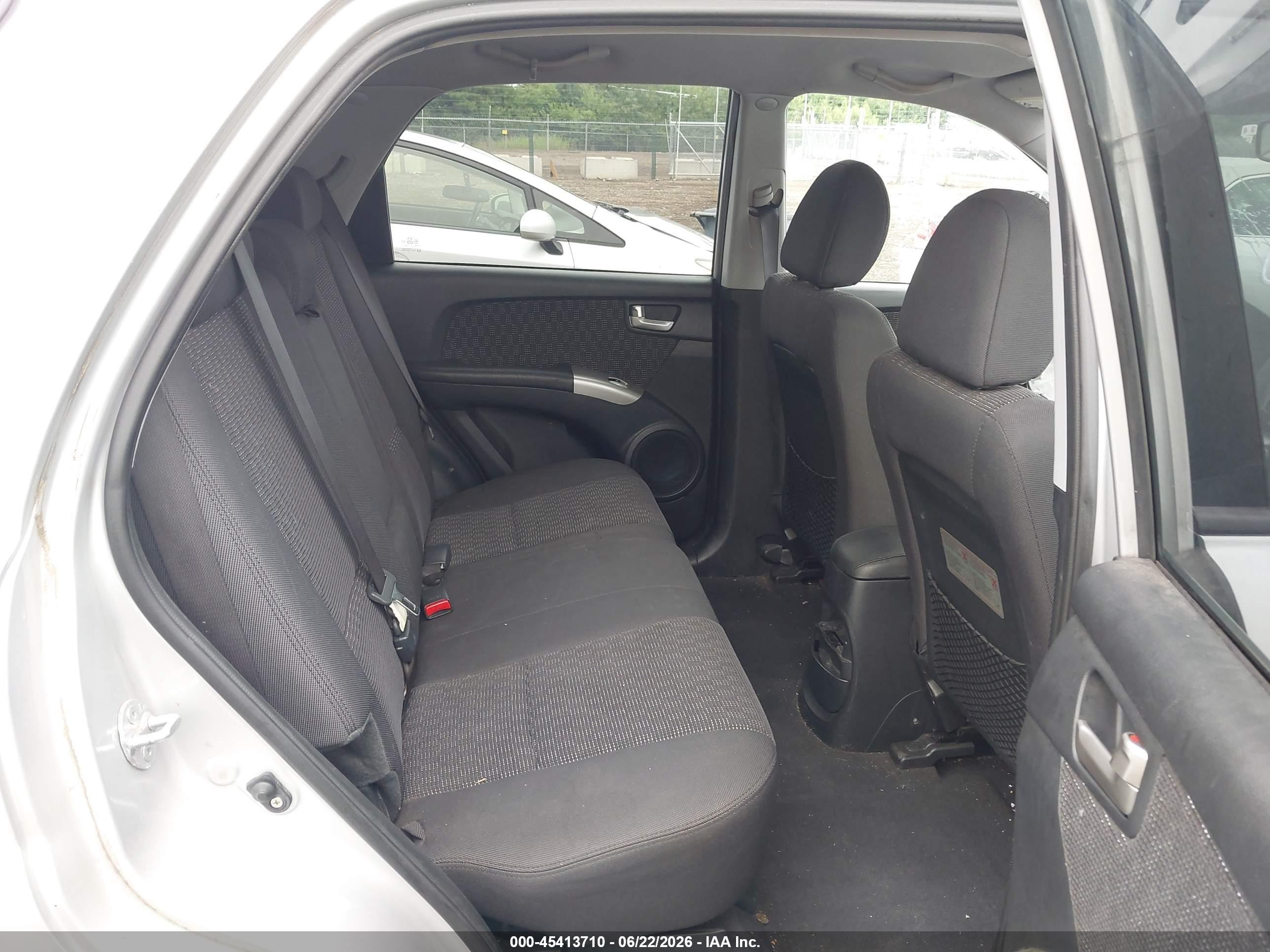 2008 Kia Sportage Lx V6 Silver vin: KNDJE723587510675