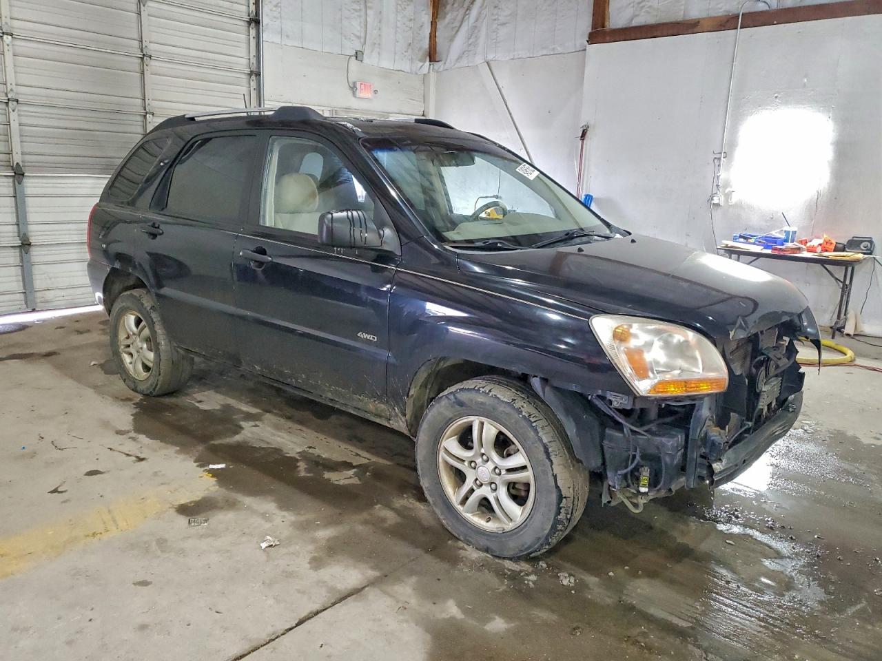 2006 Kia New Sportage Black vin: KNDJE723667157960