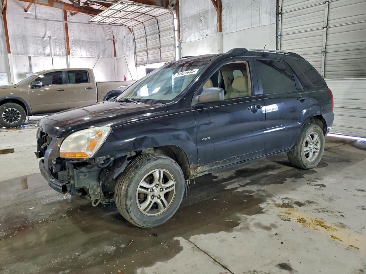 2006 Kia New Sportage Black vin: KNDJE723667157960
