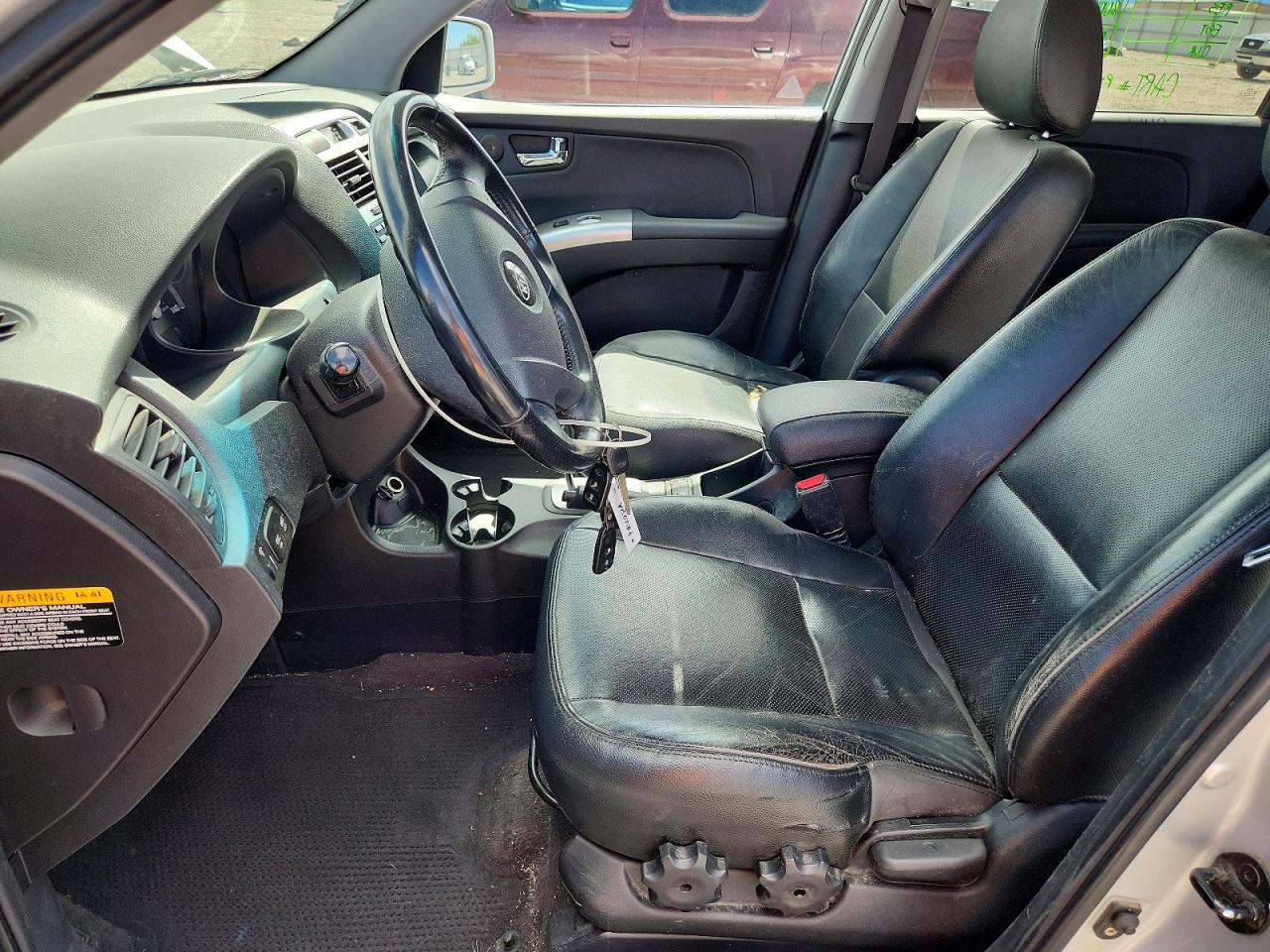 2007 Kia Sportage Lx Silver vin: KNDJE723677309303
