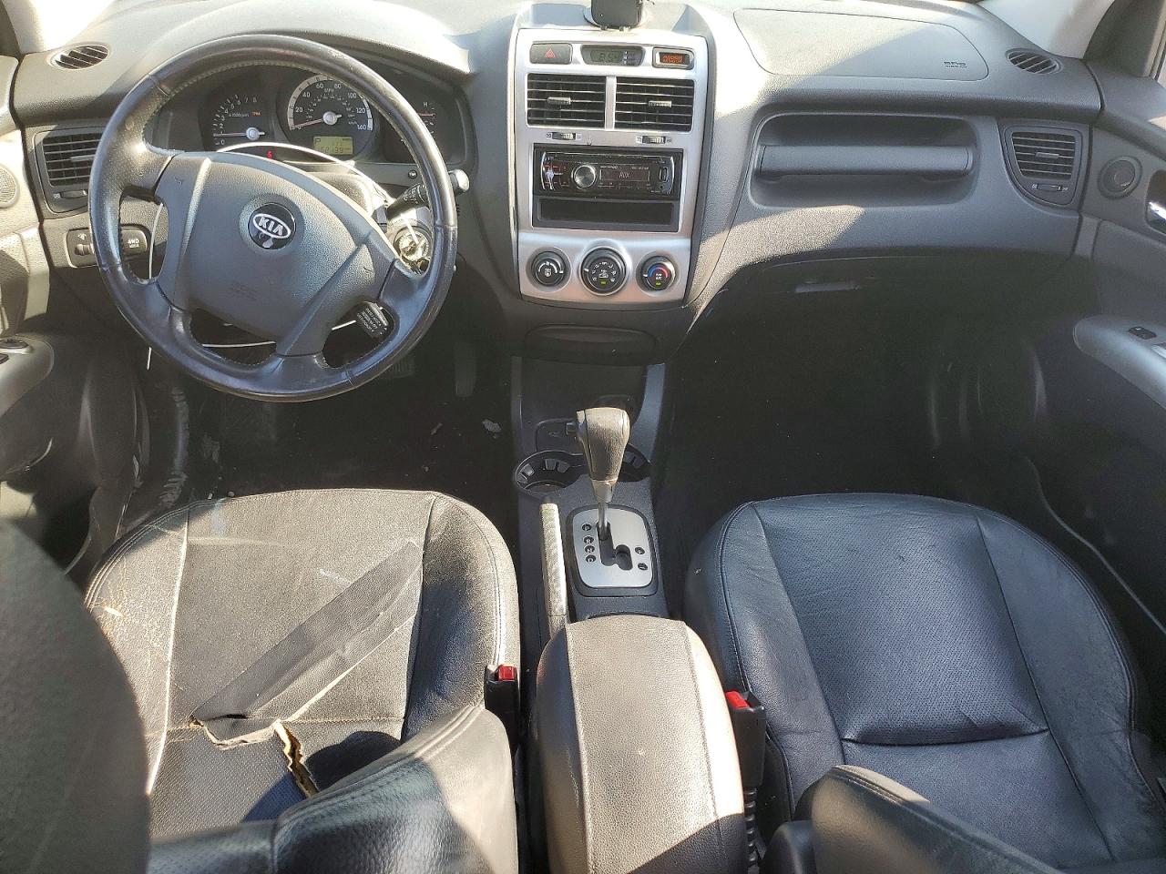 2007 Kia Sportage Lx Silver vin: KNDJE723677362910