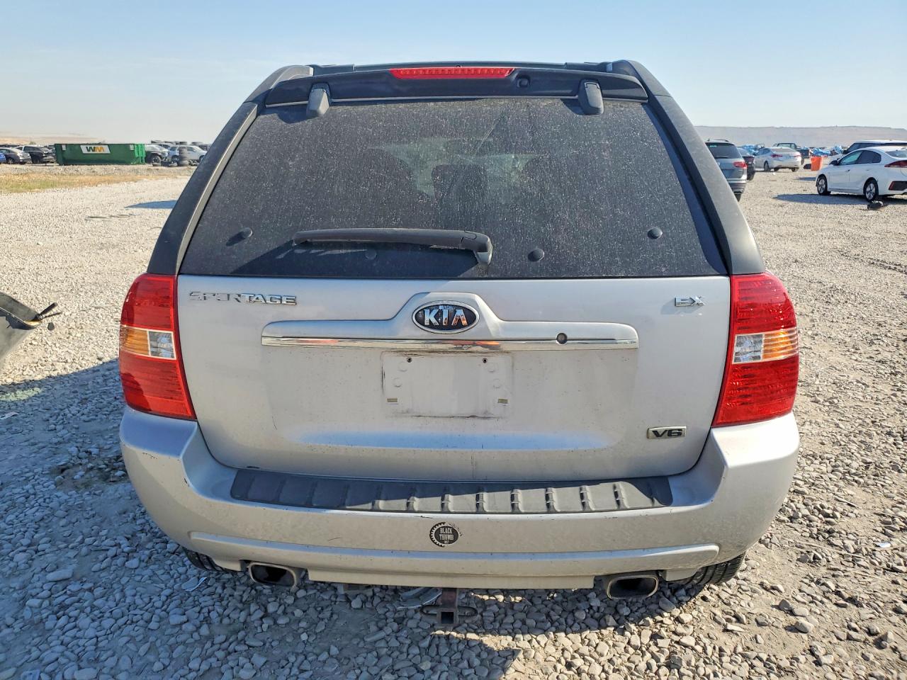 2007 Kia Sportage Lx Silver vin: KNDJE723677362910