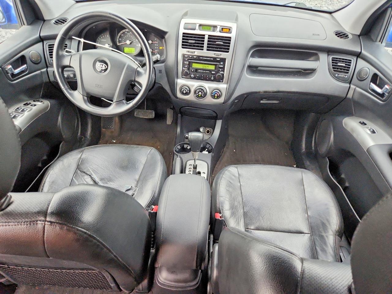 2006 Kia Sportage Lx Blue vin: KNDJE723767241382